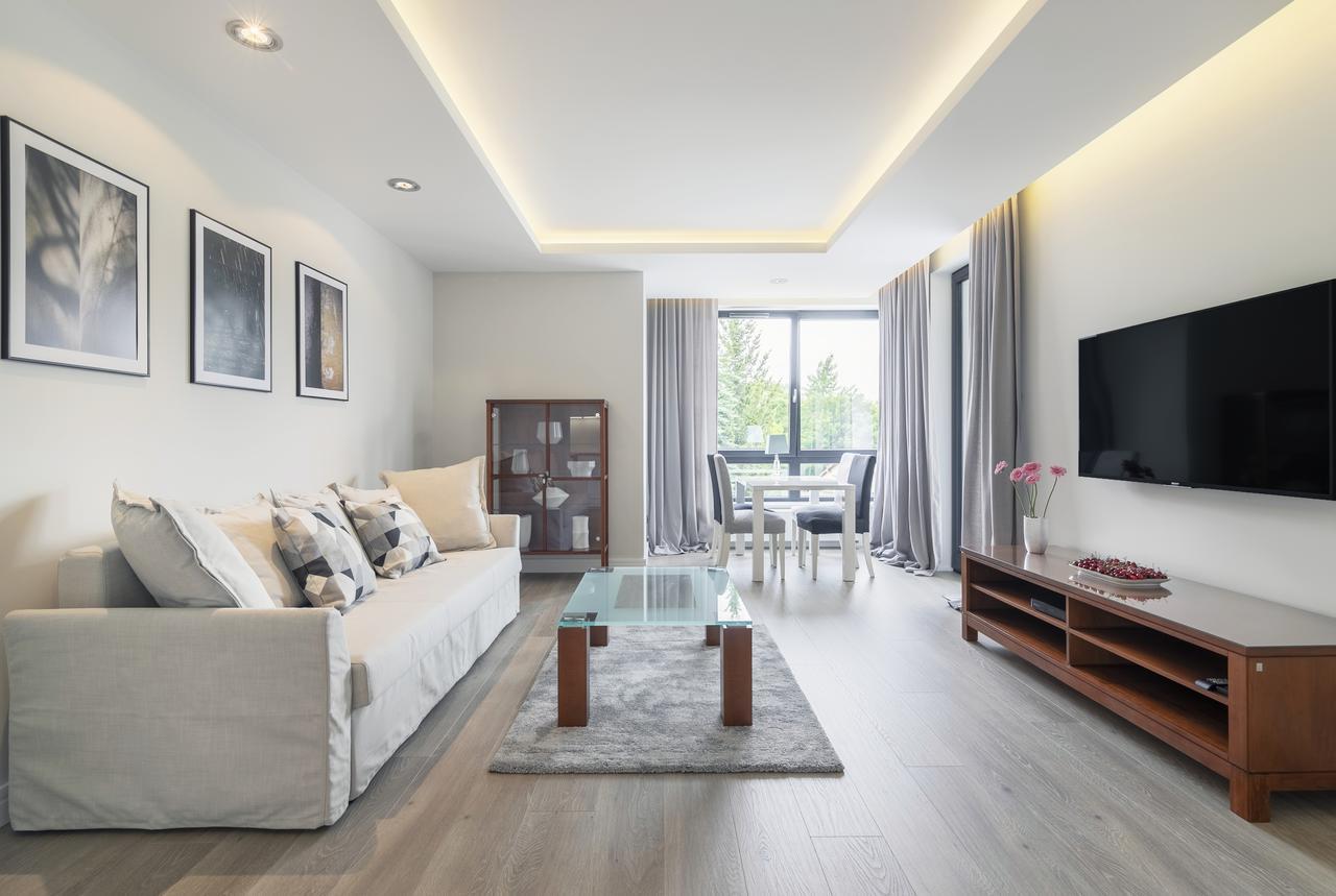 Luxury Apartments - Okrzei Residence By Grand Apartments Sopot Kültér fotó